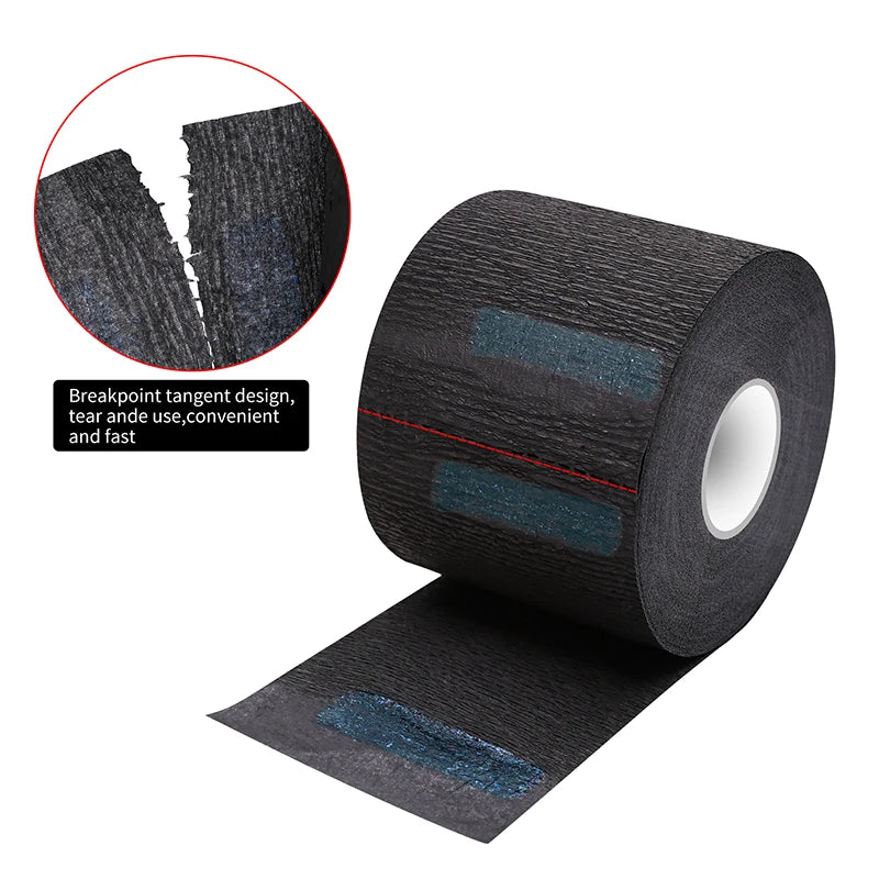 Professional 1/5 Volume Barber Neck Paper Disposable Hair Muffler Collar for Salon Hairdressing Accessories Peaceful Pleasures Health and Wellness