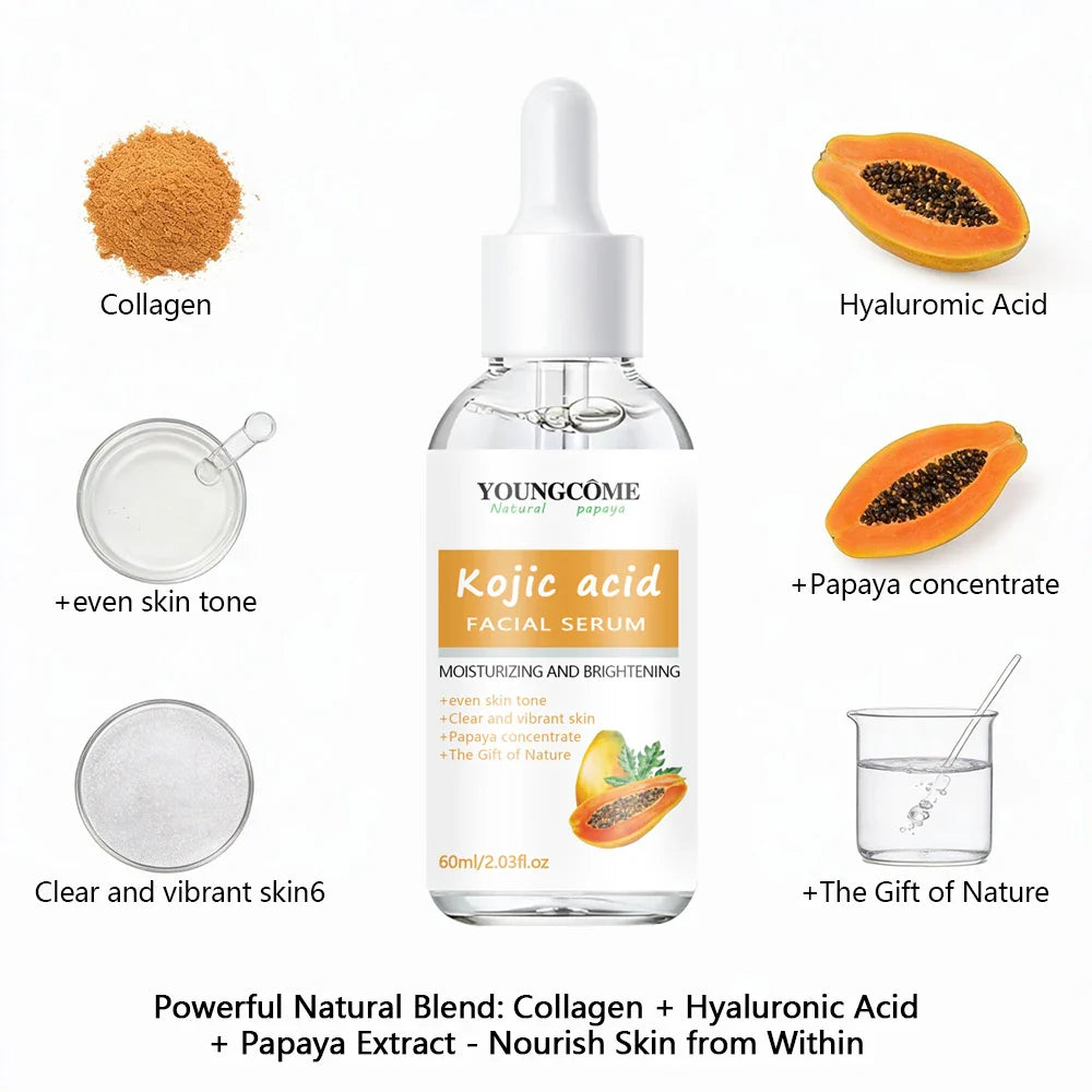 Kojic Acid Facial Serum – Hydrating & Brightening Essence