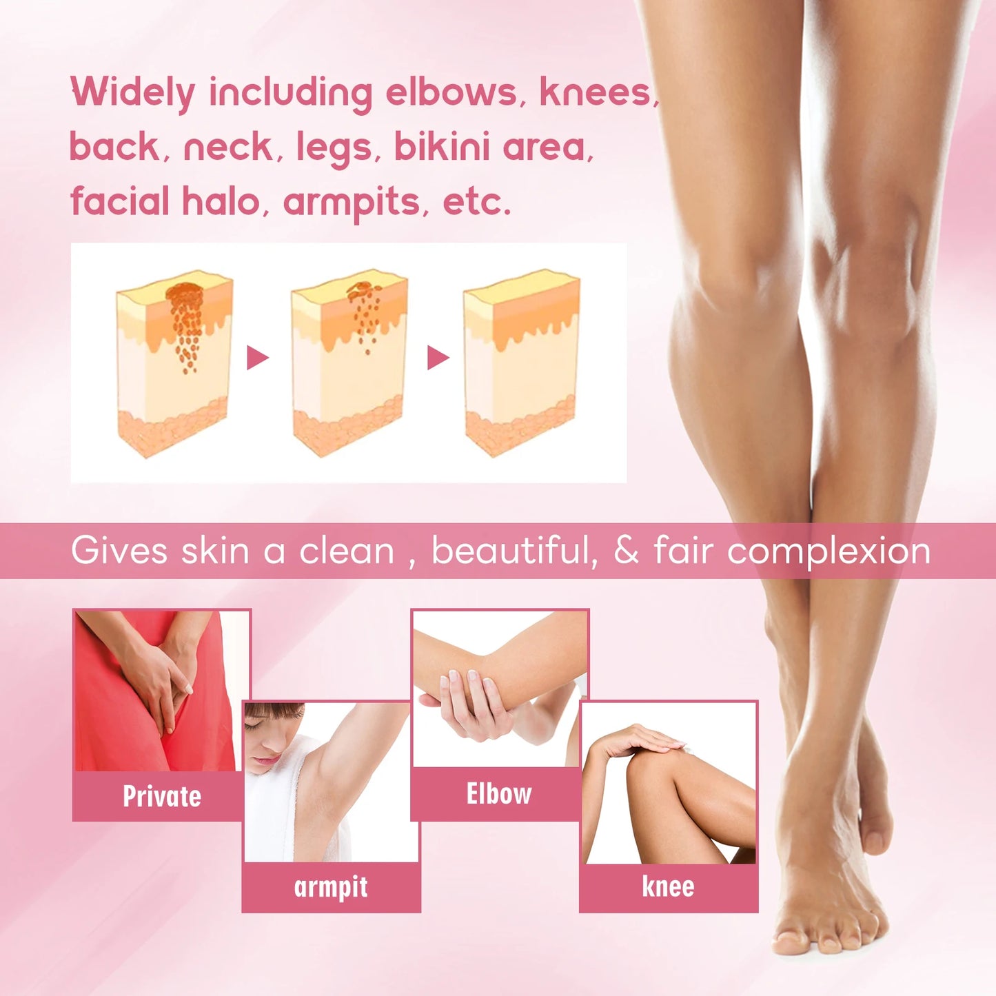 Body Brightening Cream – Dark Underarms, Thighs & Joints