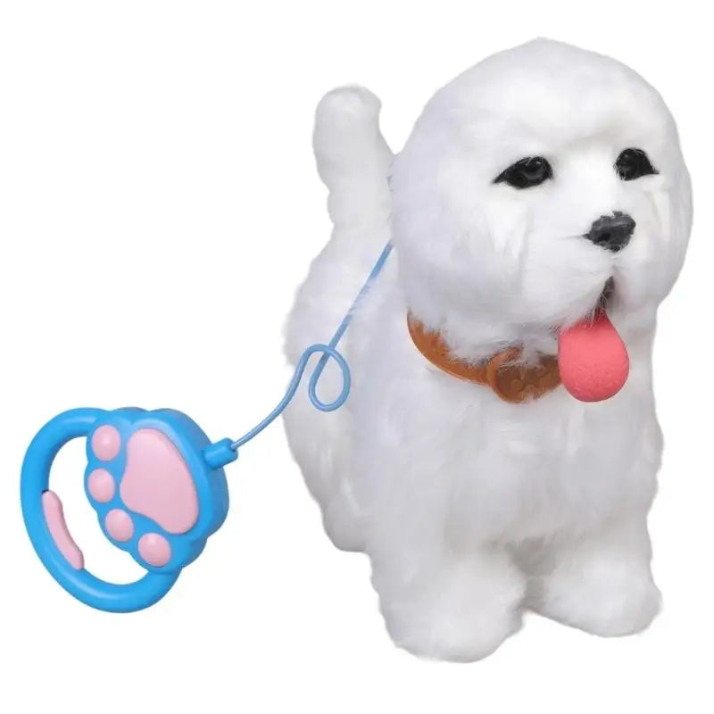 Interactive Electric Talking Plush Dog Toy – Pull String & Barks