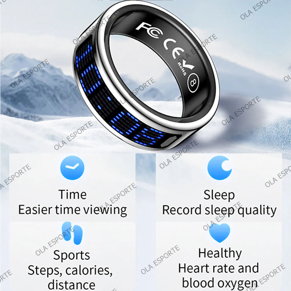 Ola Esporte Smart Ring – Heart Rate, SpO2 & Sleep Tracker