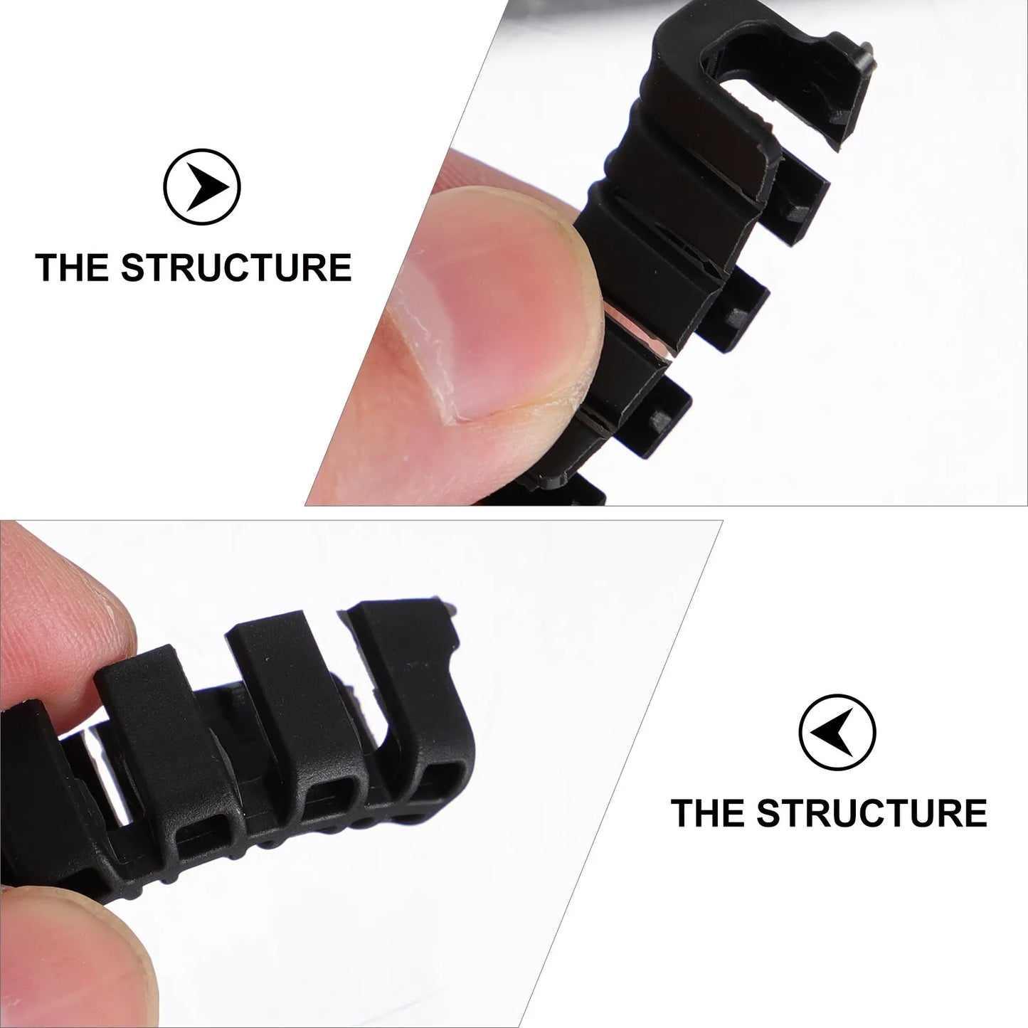 100Pcs Tomato Clamp Plant Support Clips Easy Fasten Tomato Cucumber Vine Vegetables Growing Gardening Tool Plastic Holder Plant Peaceful Pleasures Health and Wellness