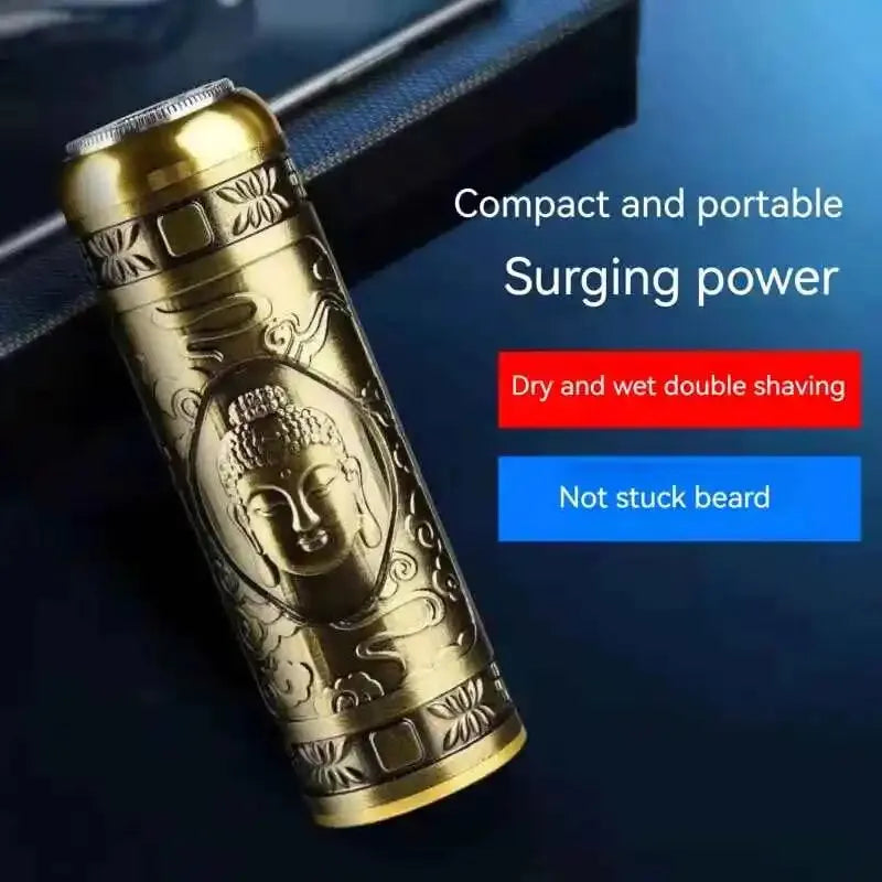 Mini Waterproof Electric Razor for Men | Rechargeable Shaver