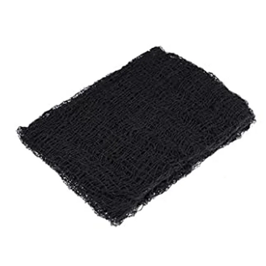 Halloween Spooky Gauze Decoration Cloth Set of 5 | Party Decor Halloween Decoration Cloth Peaceful Pleasures Health and Wellness Black