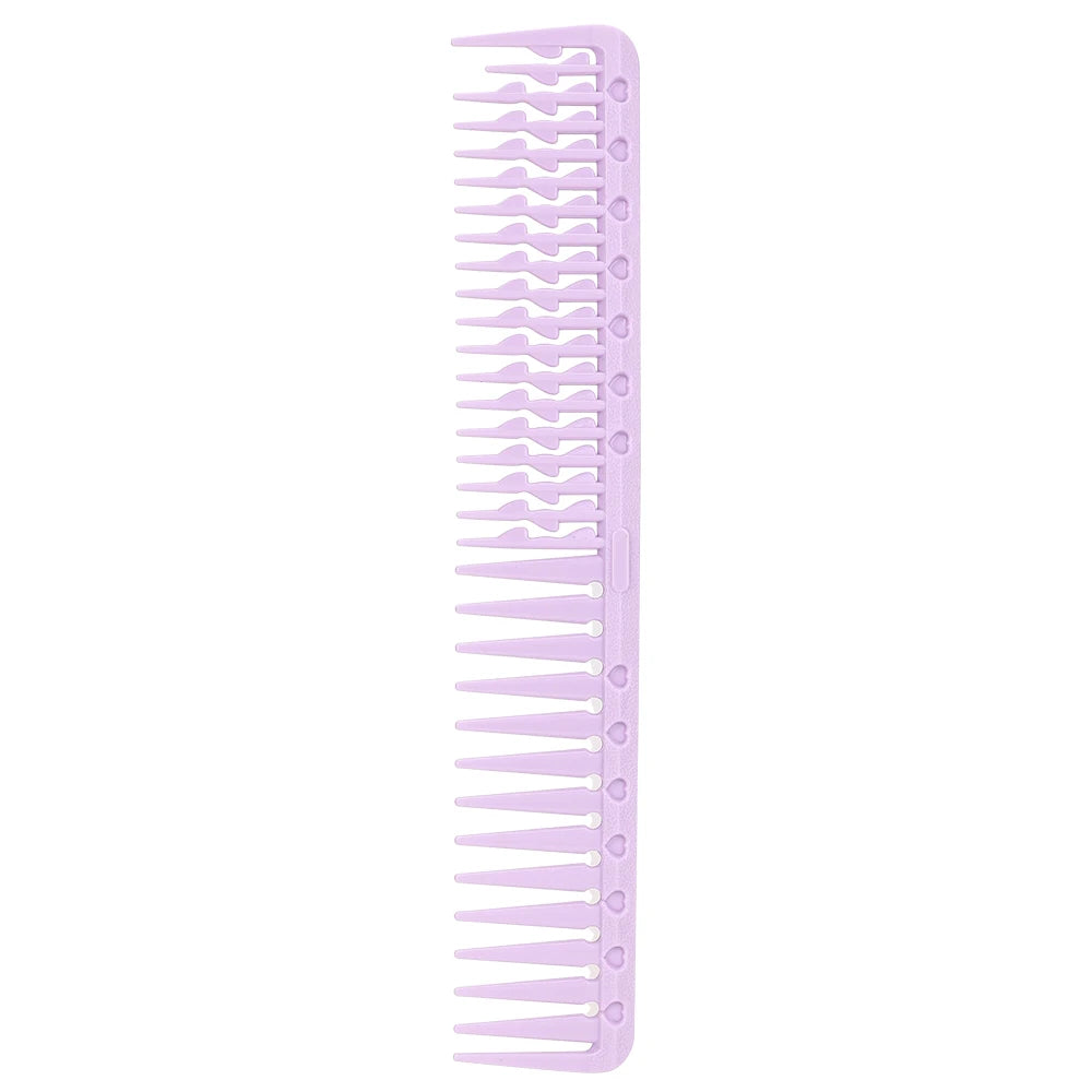 Anti-Static pro Barber Hairdressing Cutting Comb Short Hair Trimmer Salon Styling Hairbrush Hair Care Essential Styling Tool Peaceful Pleasures Health and Wellness purple S
