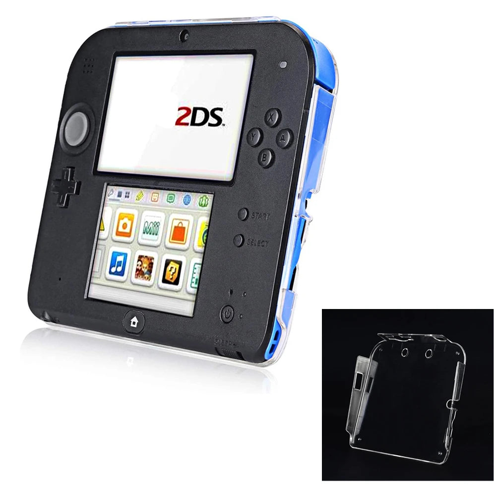 Highly Transparent Anti-Abrasive For 2DS Game Console Transparent Protective Case 2DS Protective Case Mainframe Protective Case Peaceful Pleasures Health and Wellness