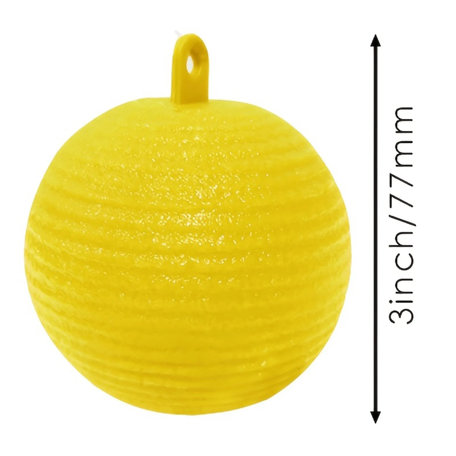 Waterproof Dual Color Fly Catching Ball Visual Attraction Design Durable Adhesive Orb Trap Wandering Winged Pests Practical Farm Peaceful Pleasures Health and Wellness