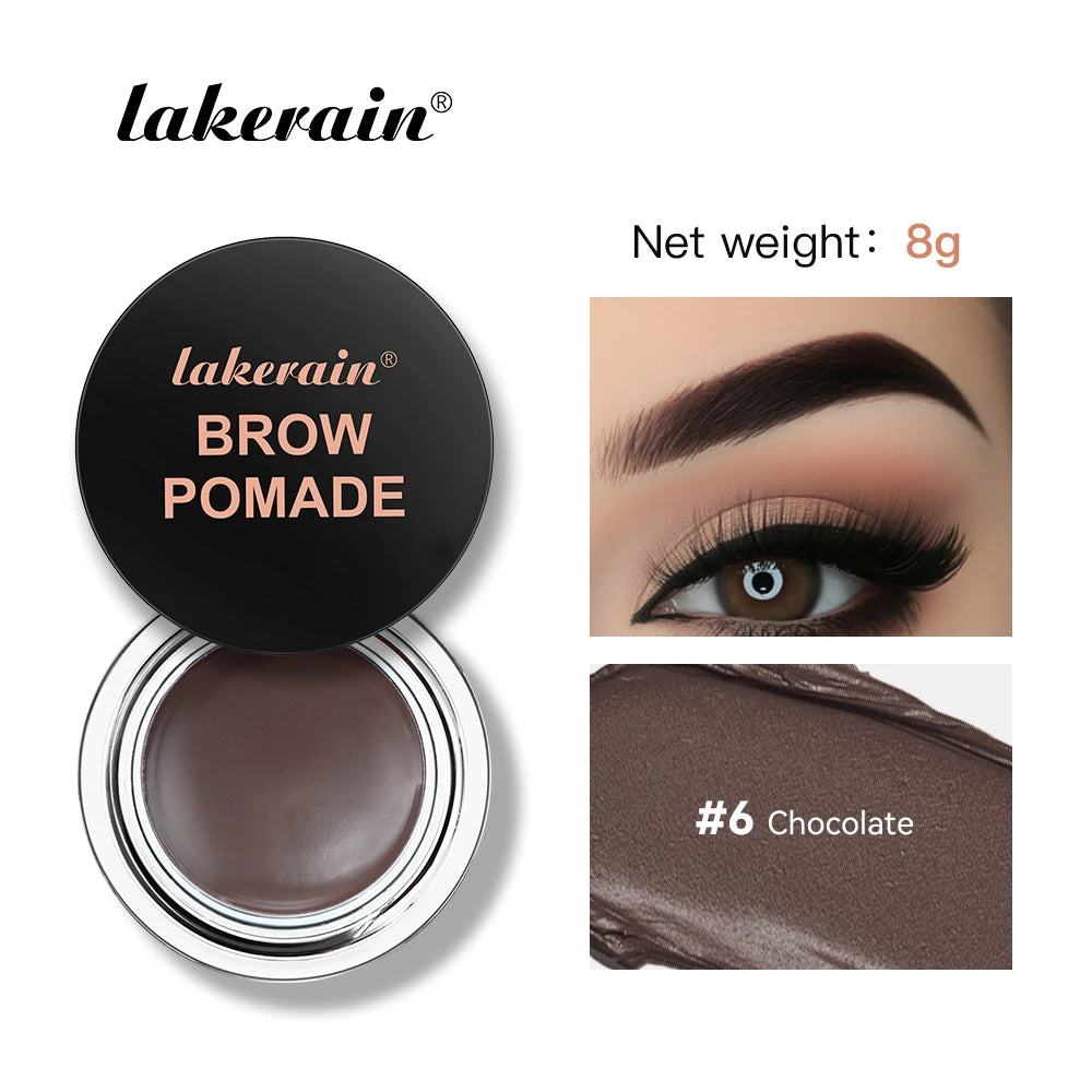 Eyebrow Pomade Enhancers Long-lasting Waterproof Eye Brows Pomade Texture Eye Brow Tint Enhancers For Women Eyebrow Cosmetics Peaceful Pleasures Health and Wellness 06