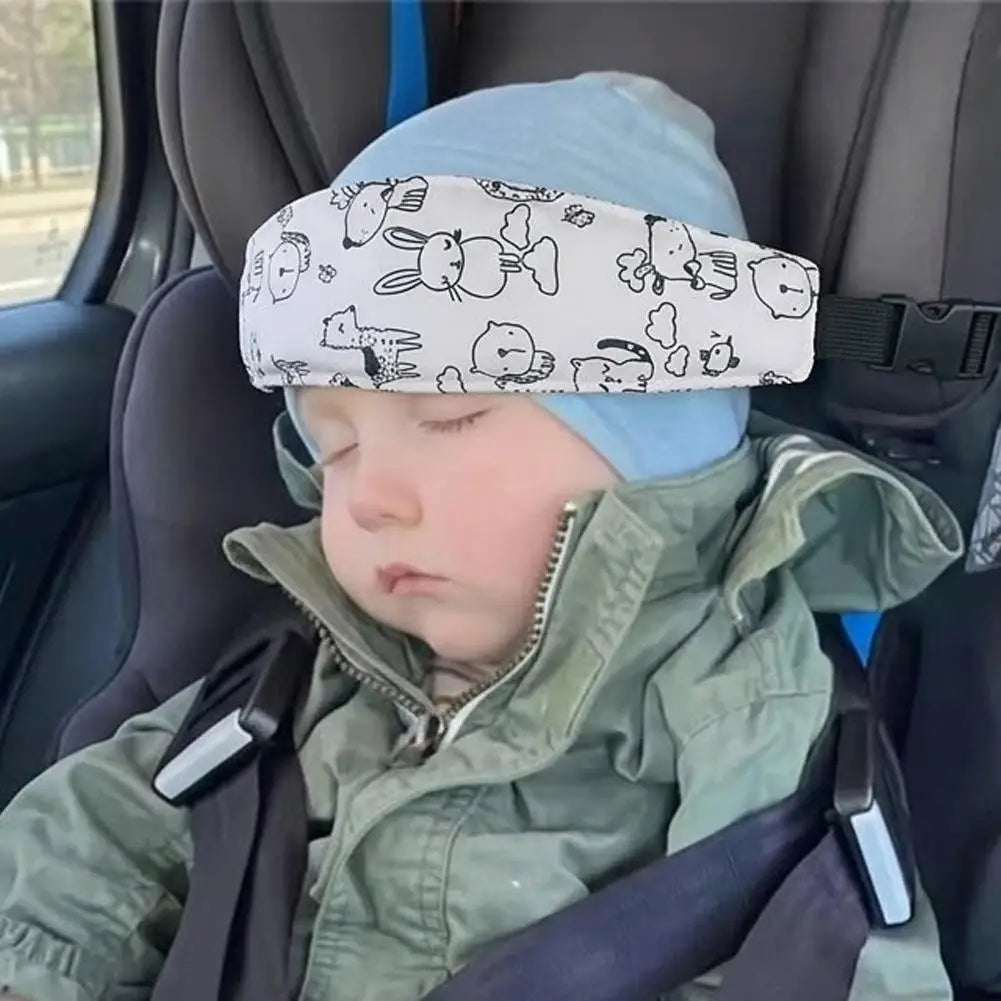 Infant Baby Car Seat Head Auto Sleeping Headrest Support Children Belt Fastening Belt Adjustable Sleep Positioner Baby Saftey Peaceful Pleasures Health and Wellness