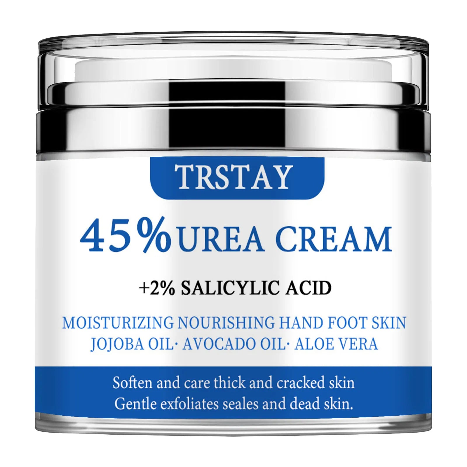 Urea Cream 45% Plus 2% Salicylic Acid, Callus Remover Foot Moisturizer Hand Foot Cream For Dry Cracked Feet from Toes to Heels E Peaceful Pleasures Health and Wellness 15G