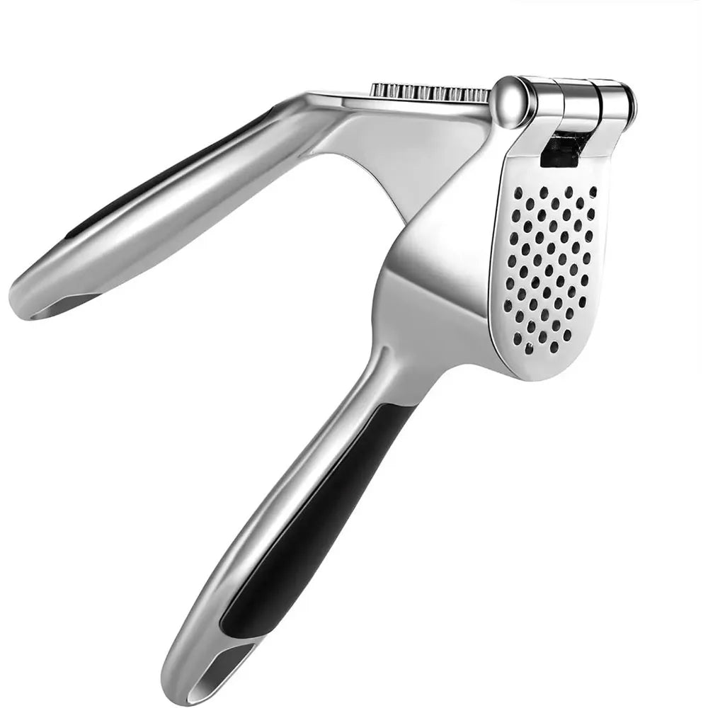 Stainless Steel Garlic Press Mincer – Detachable, Easy Clean