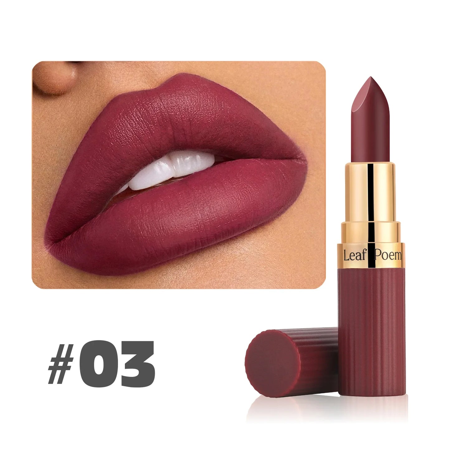 ZYXUAQIR 6-Color Velvet Matte Lipstick – Waterproof High Pigment
