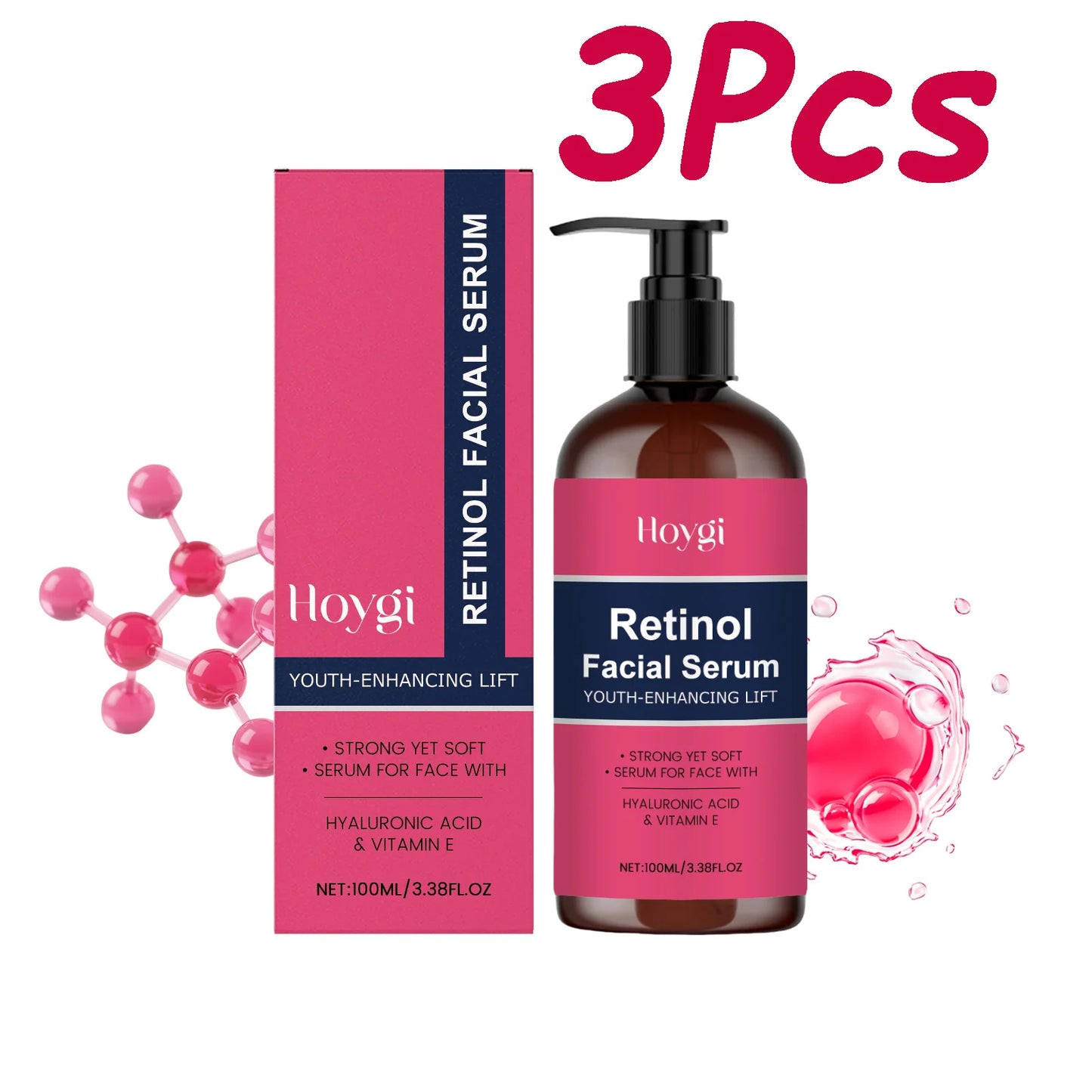 Retinol Face Serum – Anti-Wrinkle, Firming & Hydrating