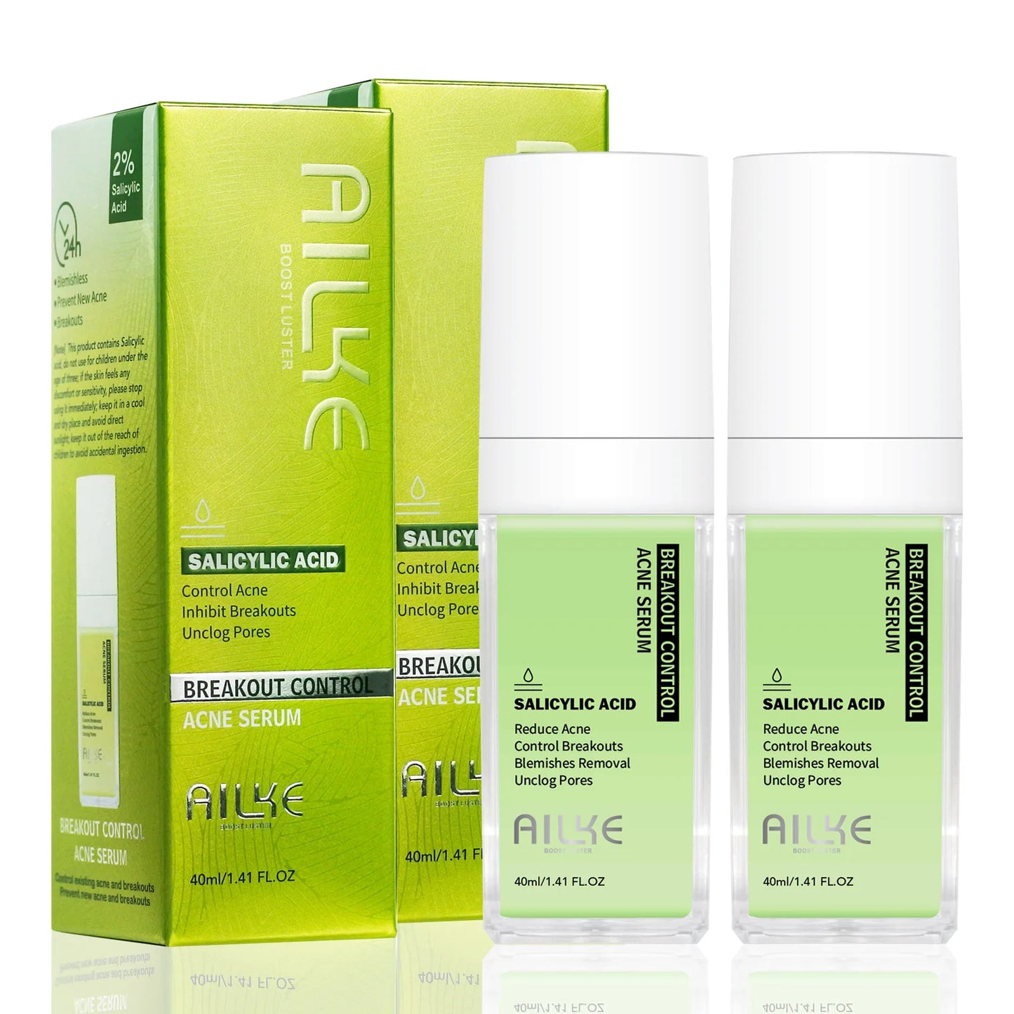 AILKE Salicylic Acid Clarifying Face Serum – All Skin Types 40ml