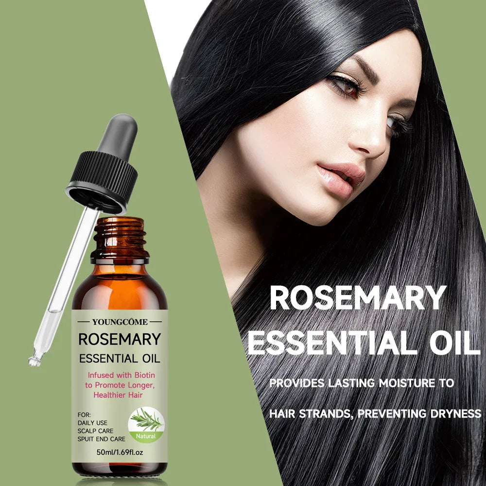 Rosemary Hair Care Set – Shampoo, Serum, Mask & Scalp Oil