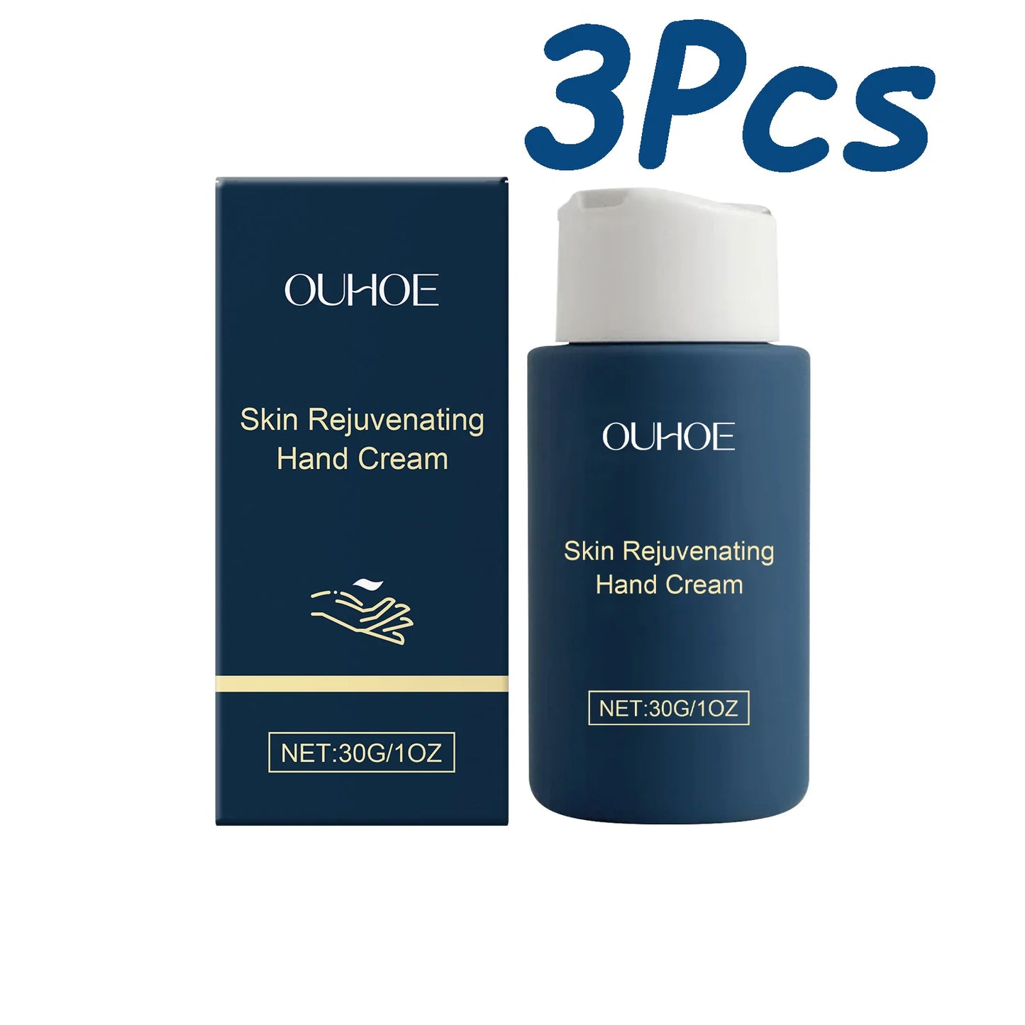 Hand Cream with Niacinamide, Retinol & Hyaluronic Acid – 30g