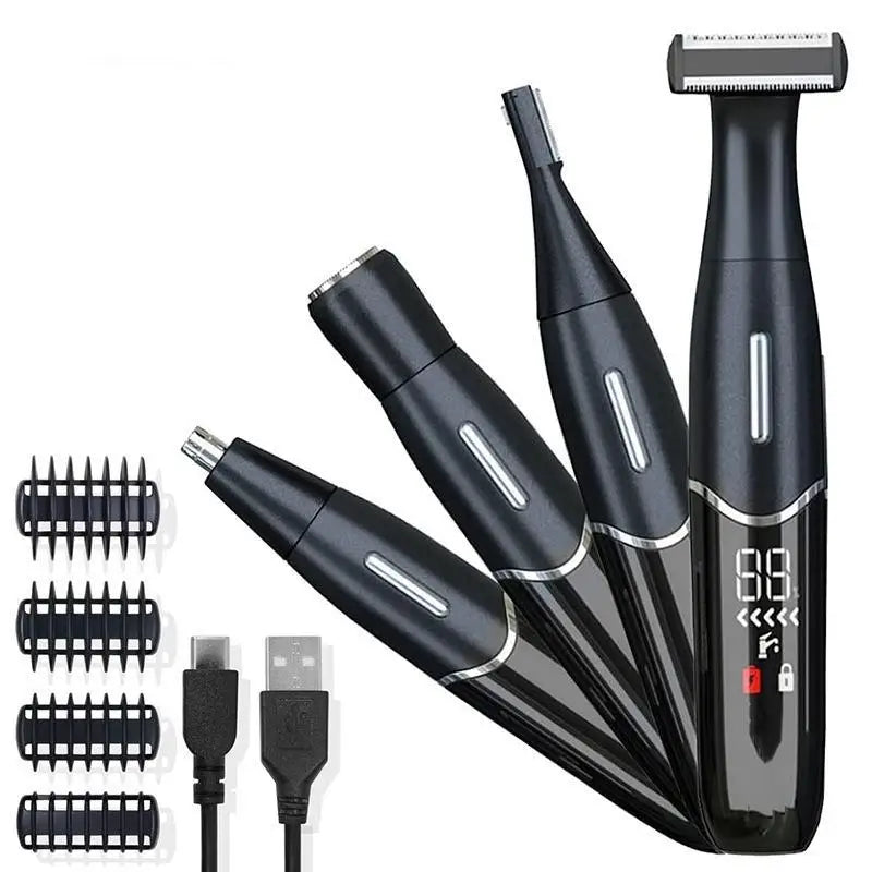 Men's Electric Body & Beard Trimmer | Rechargeable Shaver