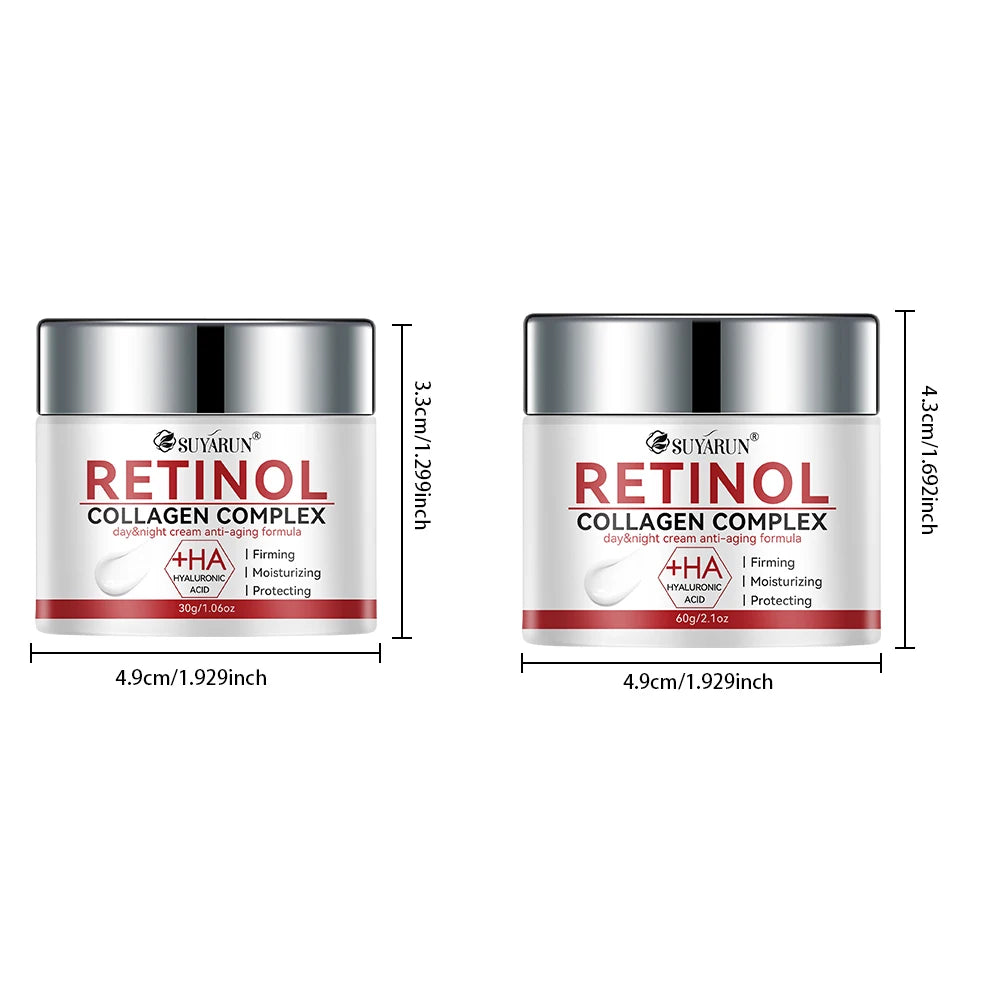 SUYARUN firming white cream rich in retinol and hyaluronic acid that brightens and hydrates, removes wrinkles and resists aging. Peaceful Pleasures Health and Wellness