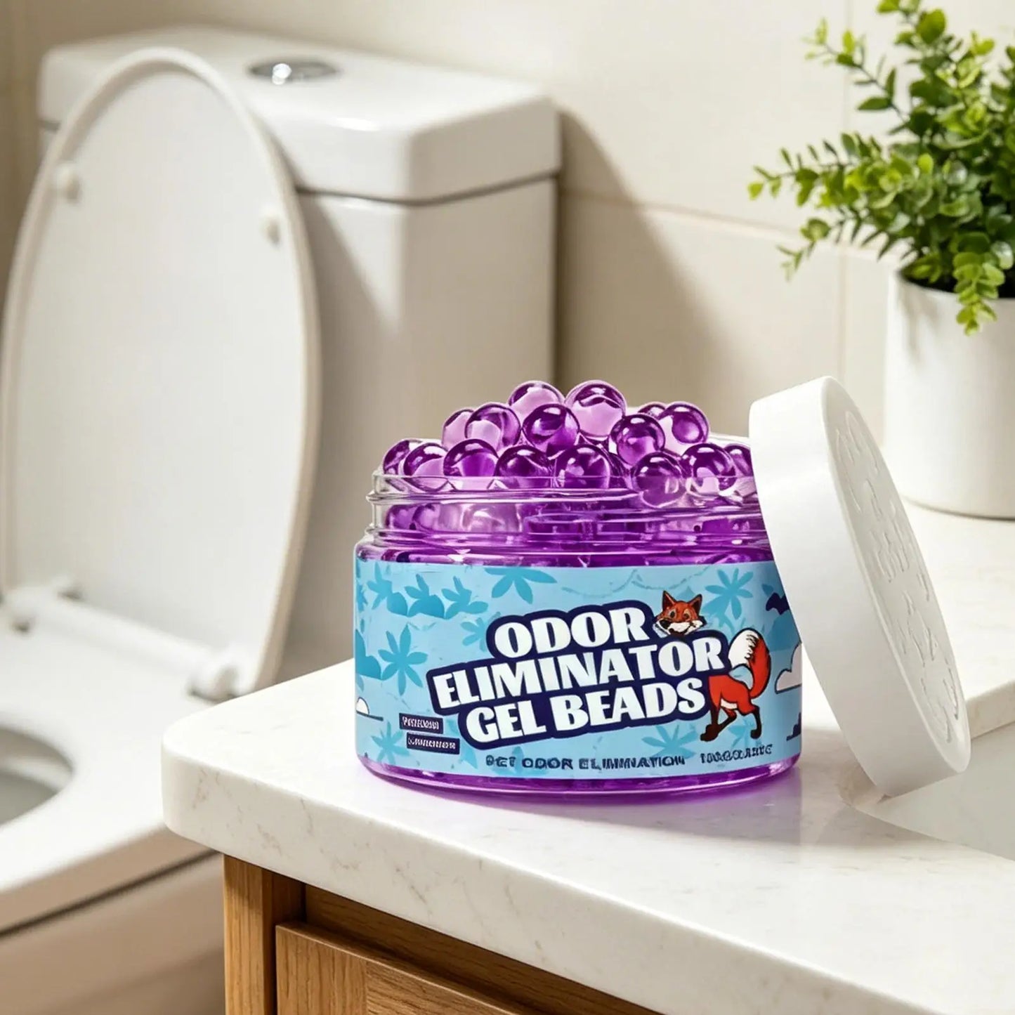Long Lasting Gel Odor Eliminator Scented Deodorizer Beads Air Freshener For Bedroom Bathroom Kitchen Office, Closet Garage Peaceful Pleasures Health and Wellness