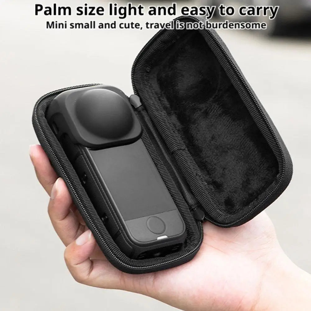 For Insta360 X4 AIR Storage Bag Portable Box Anti-drop Panoramic Action Camera Full Coverage Protection Single Bag Accessories Peaceful Pleasures Health and Wellness