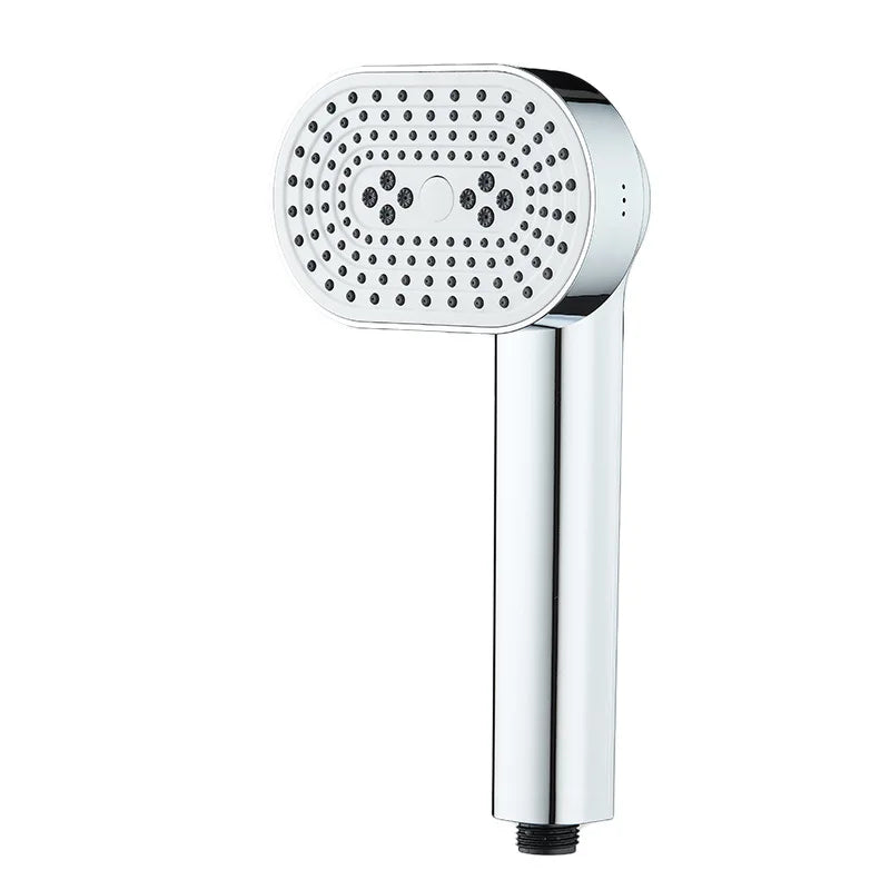 130mm High Pressure 4-Mode Handheld Shower Head | 360° Rotation