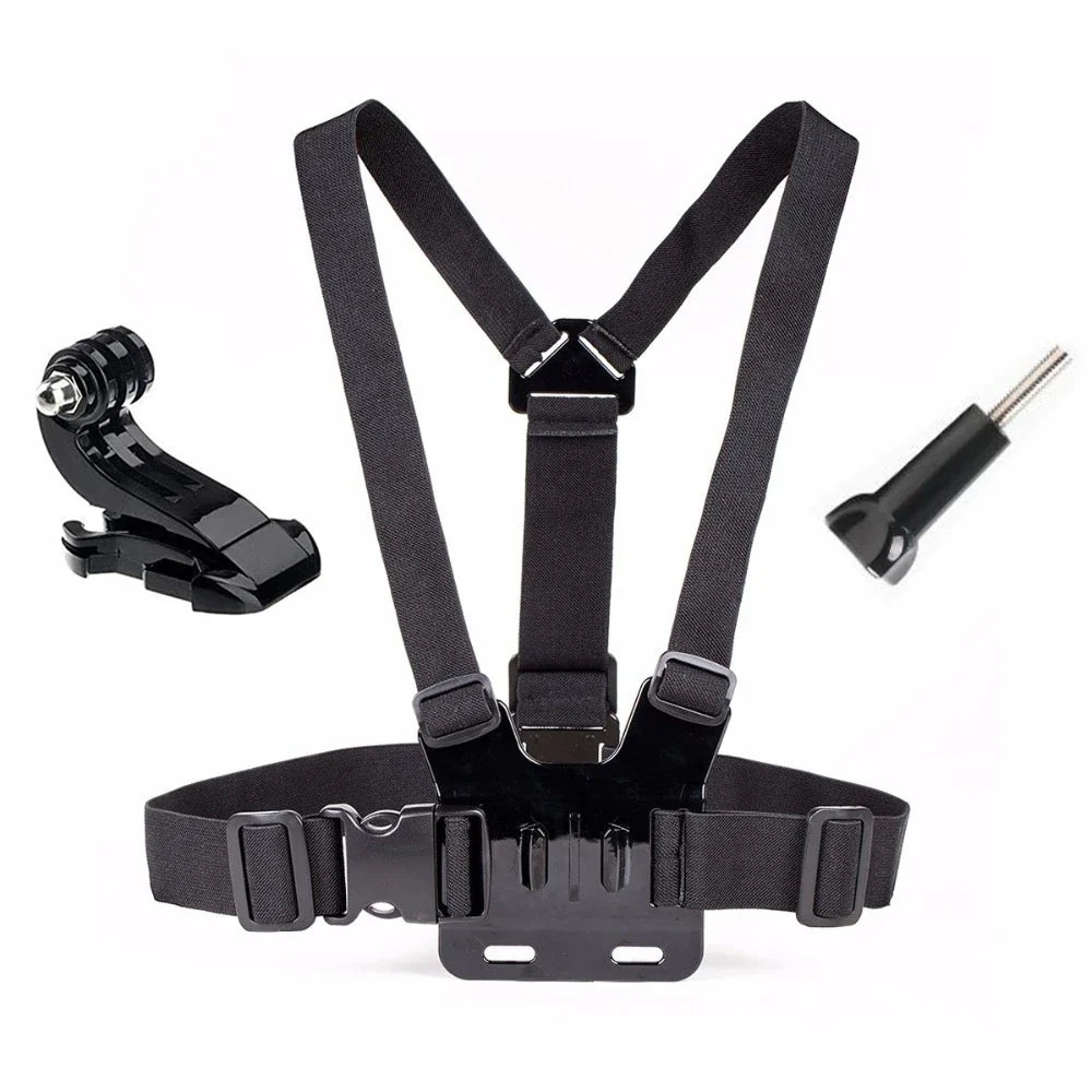 Chest Strap Mount Harness for GoPro Hero 11 10 9 8 & Action Cams