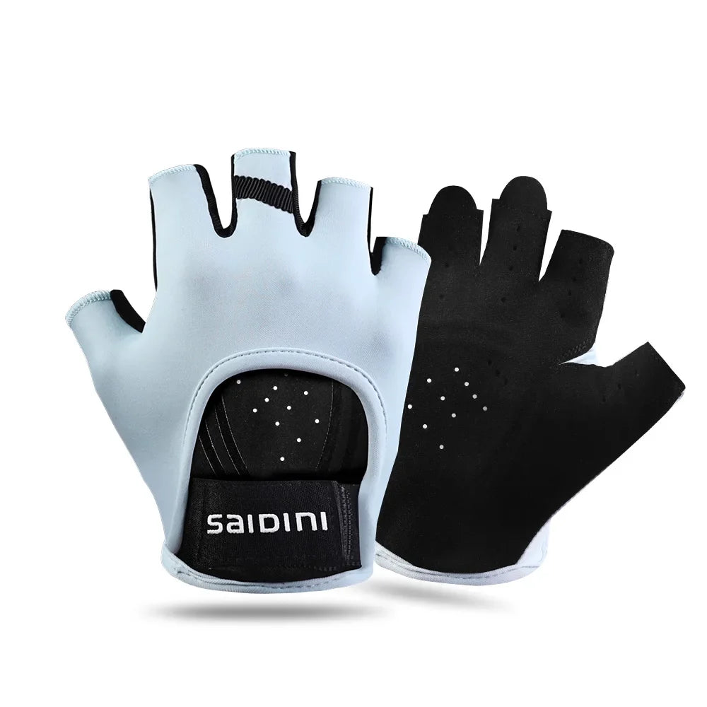 Half Finger Sports Gloves – Breathable Cycling & Gym Gloves