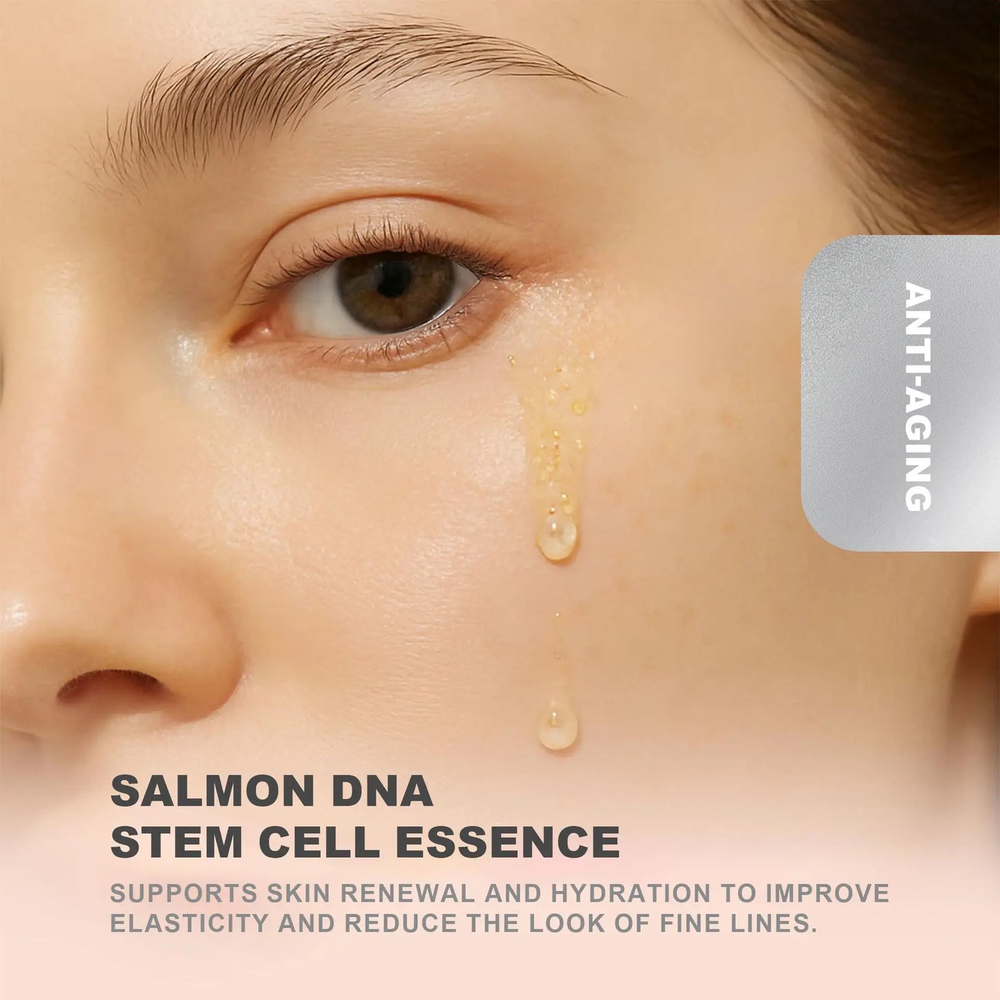 Salmon DNA Ampoule,Salmon Stem Cell Serum with PDRN,Infused with Niacinamide,Ampoule for Deep Hydration, Radiance, 1 fl.oz Peaceful Pleasures Health and Wellness