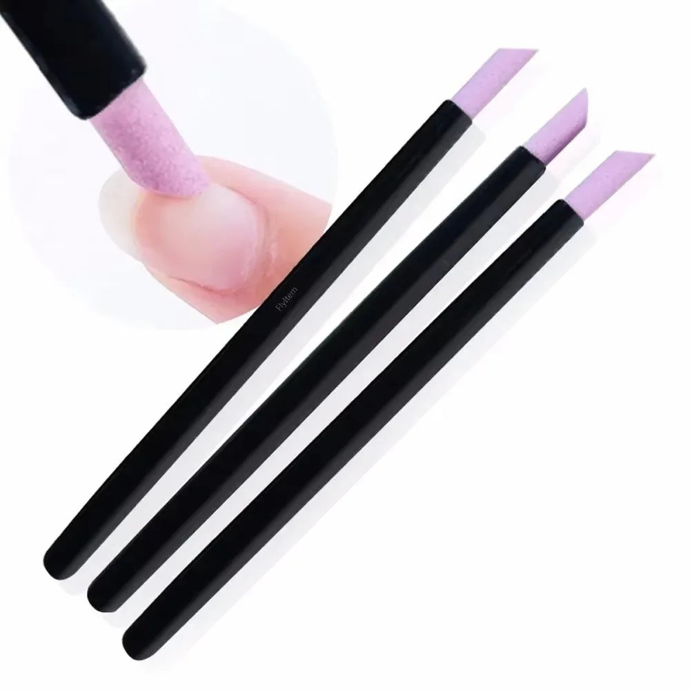 Quartz Stone Nail File & Cuticle Remover Rod | Manicure Tool