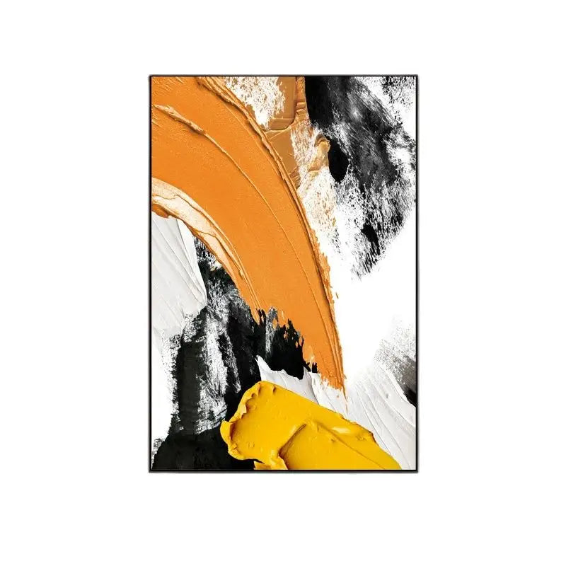 3D Hand Painted Abstract Canvas Painting, Blue, Red, Black, White, Yellow, Modern Mural Art, High Quality, Hand Drawn, Acrylic Peaceful Pleasures Health and Wellness Without frame 6 120x180cm