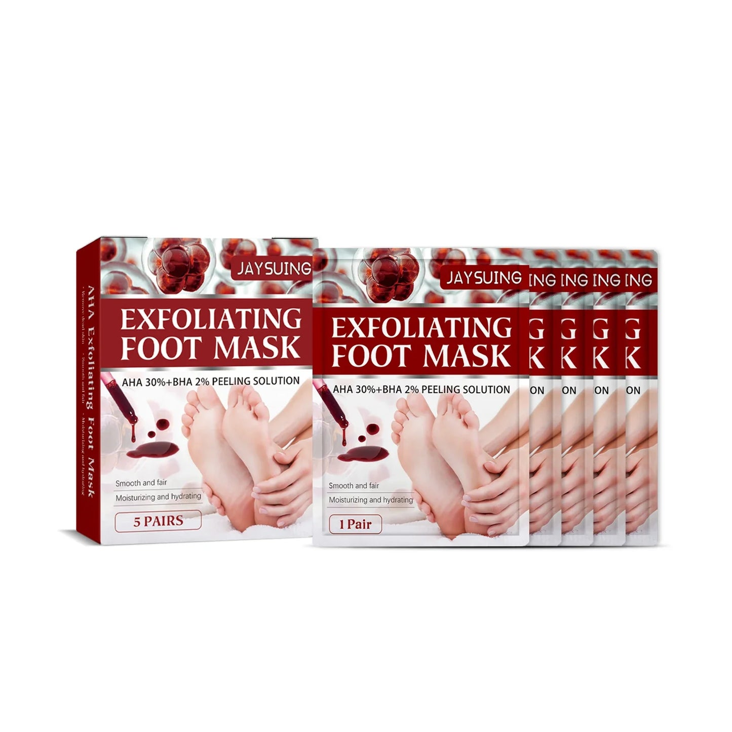 AHA Exfoliating Foot Mask – Moisturizing Dead Skin Remover
