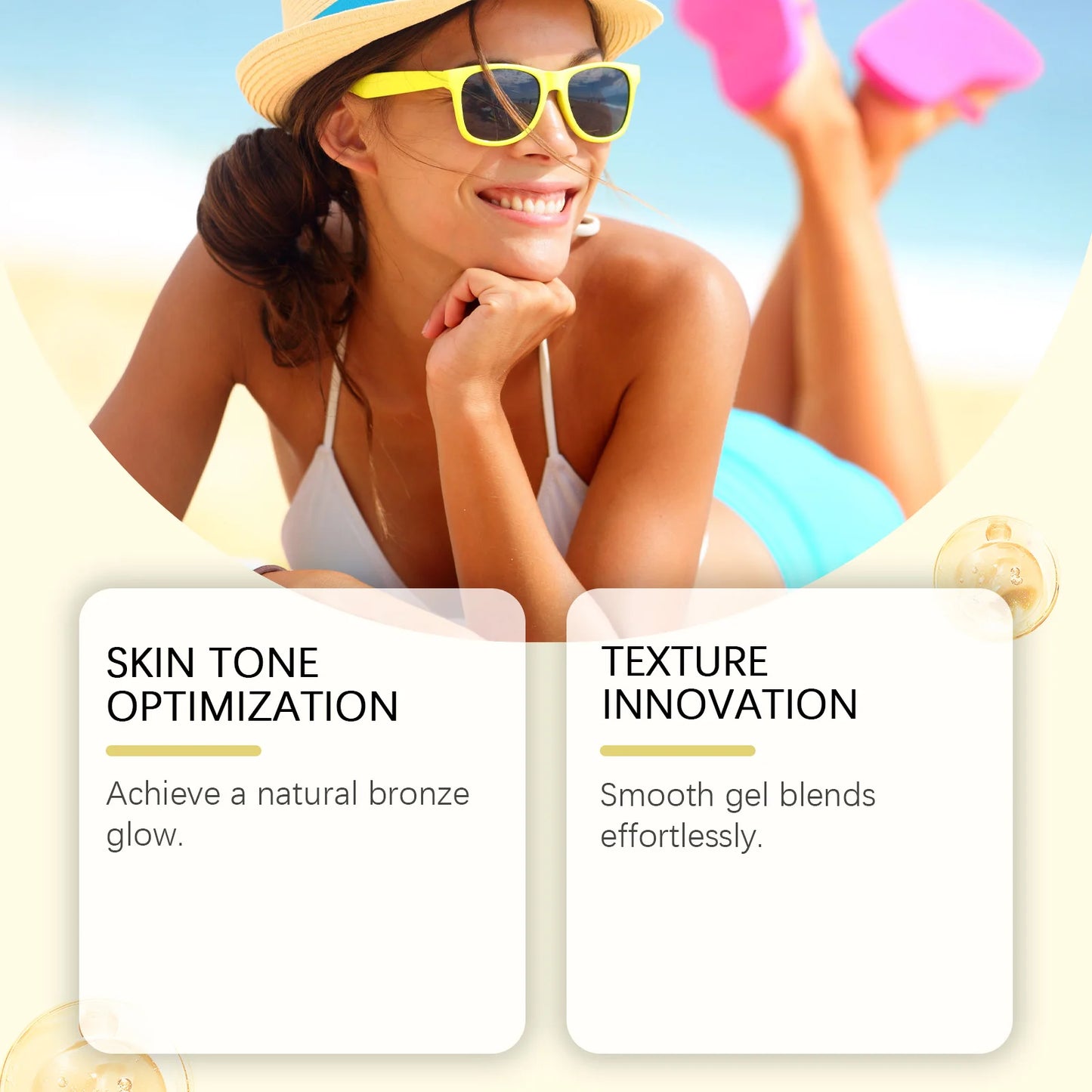 Carrot Tanning Gel – Sunless Bronzer & Moisturizing Tan Enhancer