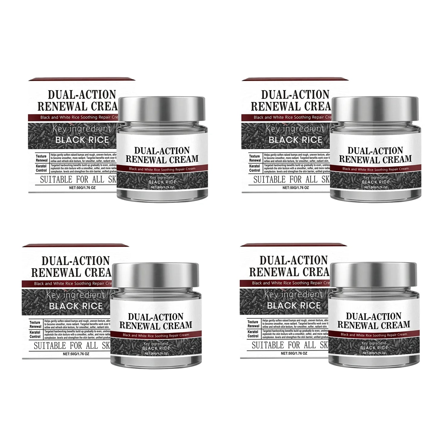 Black Rice Scrub Gel – Brightening & Moisturizing Body Cream
