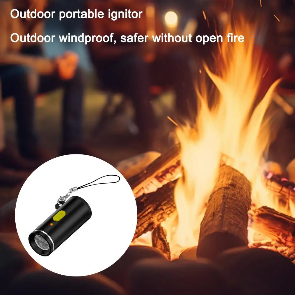 Mini USB-C Electric Lighter | Flameless Windproof Travel