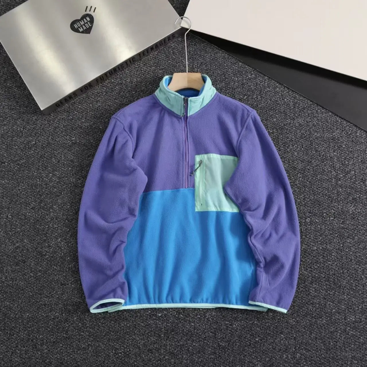 Couples Matching Half-Zip Fleece Pullover Sweatshirt | S–XL