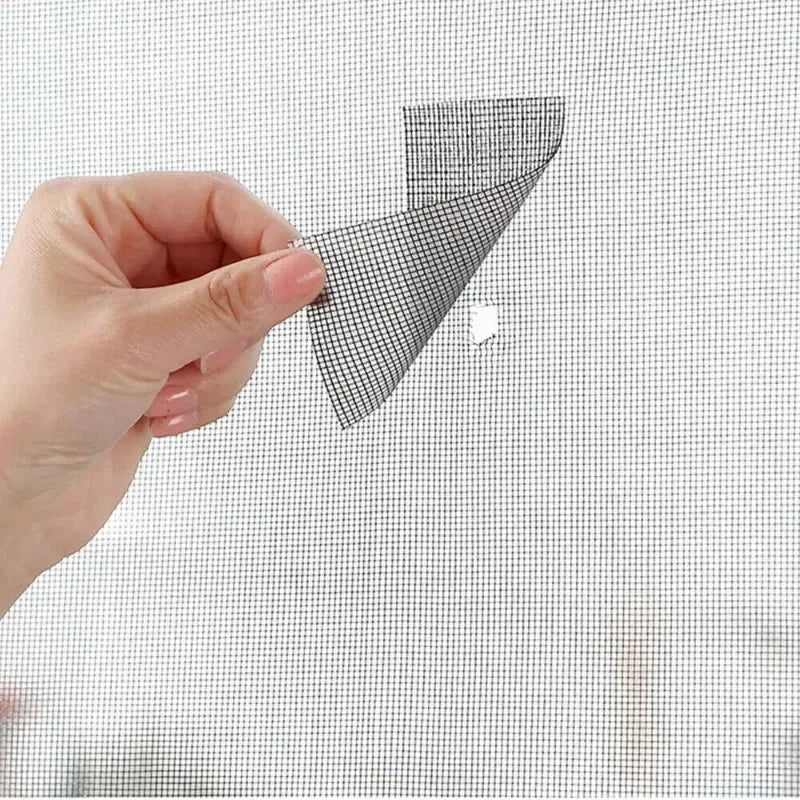Window Screen Repair Tape – Waterproof Self-Adhesive Mesh Patch