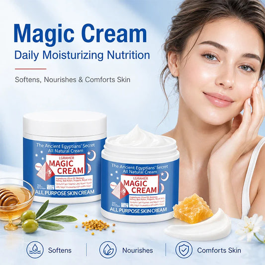 LGRAMER Hydrating Face & Neck Cream – Moisturize & Brighten Skin Face Moisturizer Cream Oasis Select