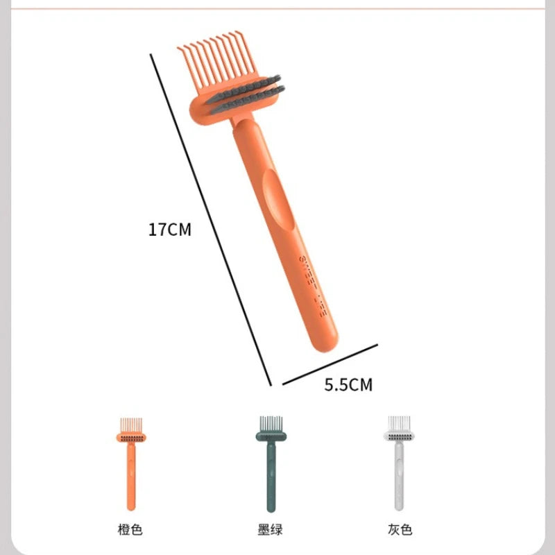 Comb Cleaning Brush – Hair Brush Cleaner Tool for All Combs Brush Cleaning Tool Peaceful Pleasures Health and Wellness
