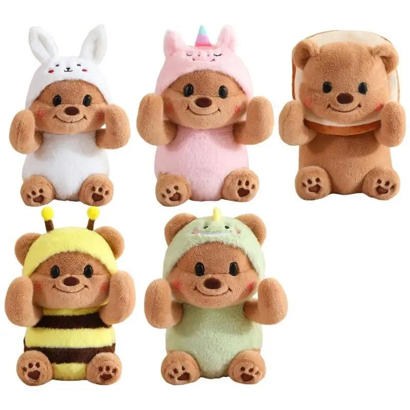 Bear Stuffed Animal Hugging Doll – Soft Cotton Plush Toy Kids