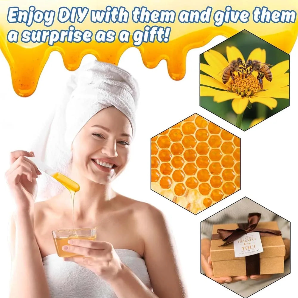 Natural Yellow Beeswax Bars – Candle Making, Polish & Crafts