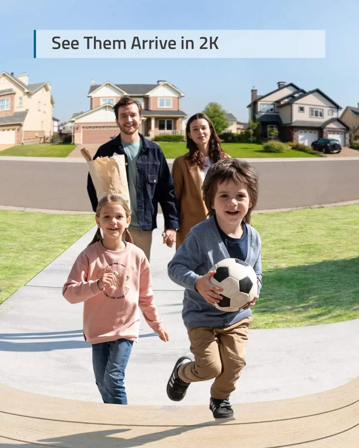 Wireless Video Doorbell Camera - 2K HD, 180-Day Battery, No Monthly Fees, Local Storage, Motion Alerts Peaceful Pleasures Health and Wellness