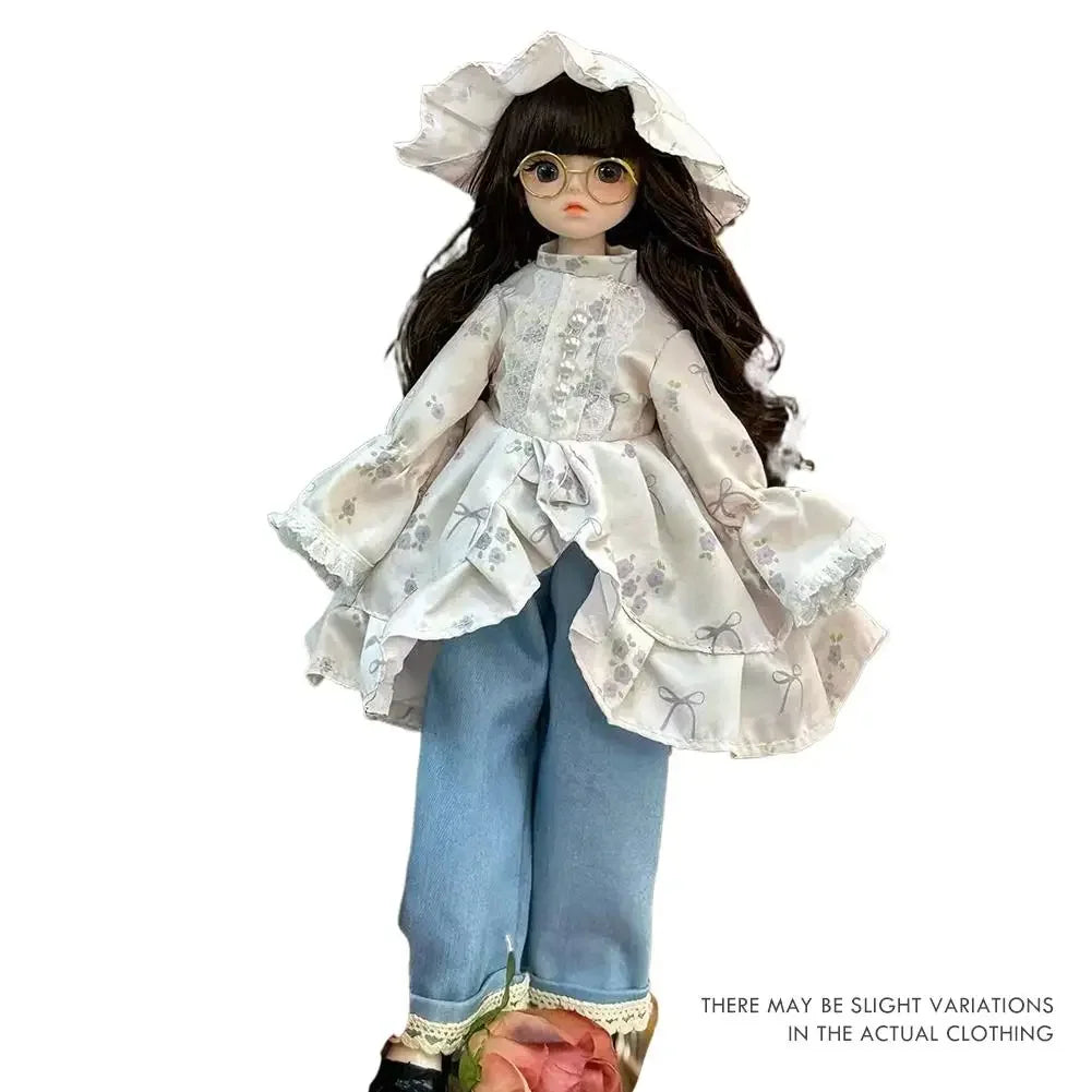 30cm 1/6 BJD Doll Clothes Changing Princess Skirt Set BJD Baby Dress Change Set Lady Princess Doll Accessories (without Doll) Peaceful Pleasures Health and Wellness 03