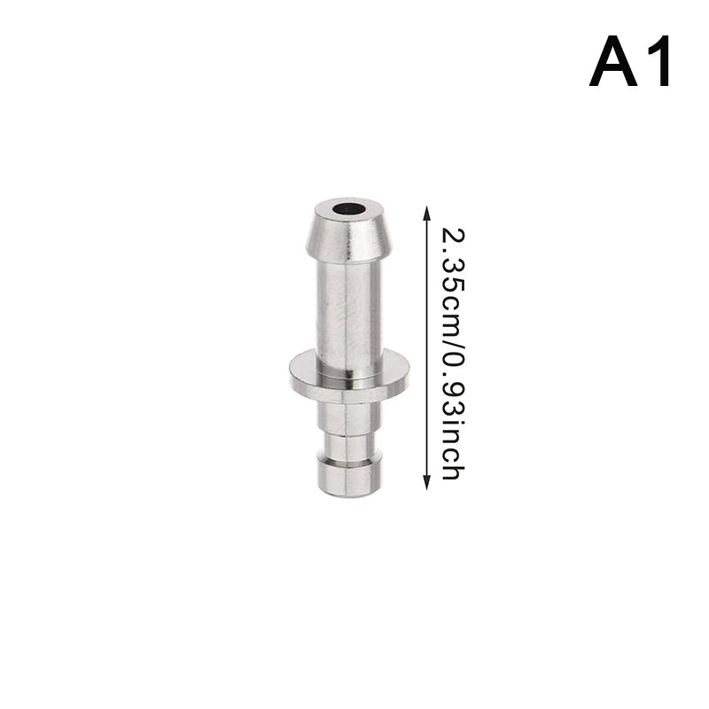 NIBP Blood Pressure Cuff Air Hose Metal Connector Adapter