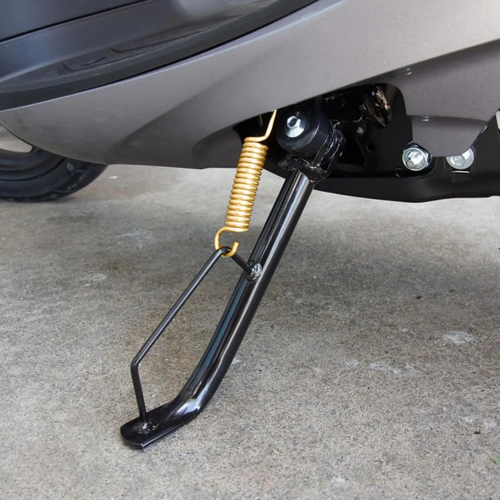 Motorcycle Kickstand Spring Foot Kickstand Spring Metal Pedal Return Spring Practical Stand Spring Replacement For Motorcycle Peaceful Pleasures Health and Wellness