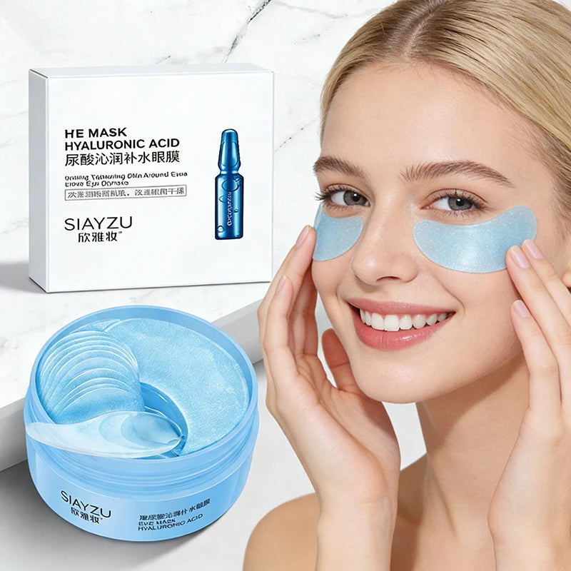 60pc Hyaluronic Acid Eye Patches – Dark Circles & Anti-Aging