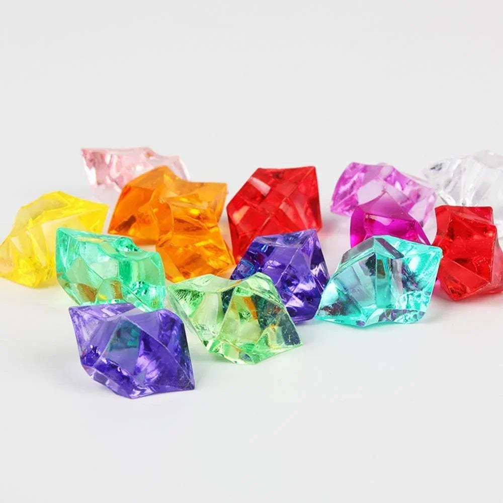 Acrylic Crystal Gems – Aquarium, Vase Filler & Decor (100/200pcs)
