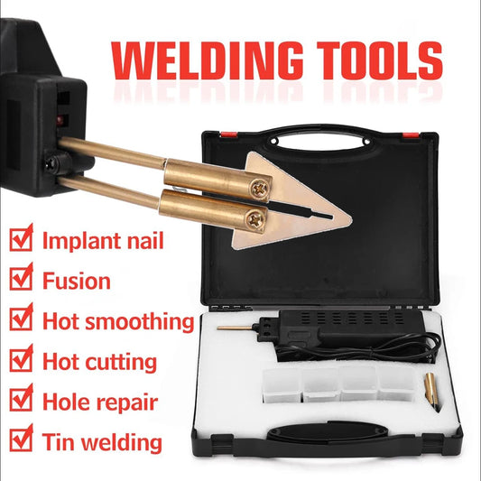 Hot Stapler Car Bumper Repair Fender Fairing Welder Plastic Repair Kit Portable Plastic Repair Tools Car Bumper Repair Machine Peaceful Pleasures Health and Wellness