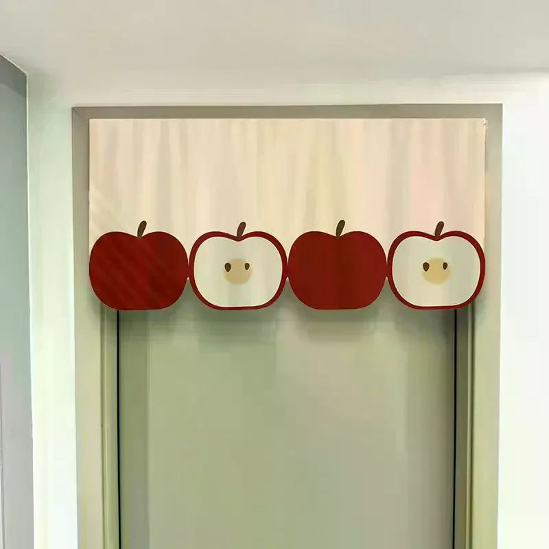 Cartoon Door Curtain – No-Drill Self-Adhesive Privacy Curtain Door Curtain Peaceful Pleasures Health and Wellness