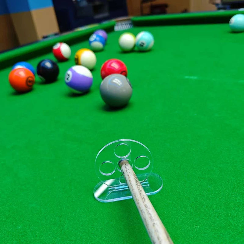 5-Hole Pool Cue Stroke Trainer | Billiard Accuracy Exercise Device