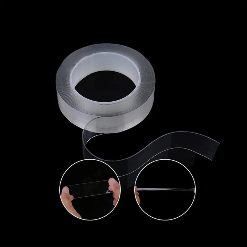 2mm Nano Double-Sided Tape – Strong Acrylic Waterproof Clear